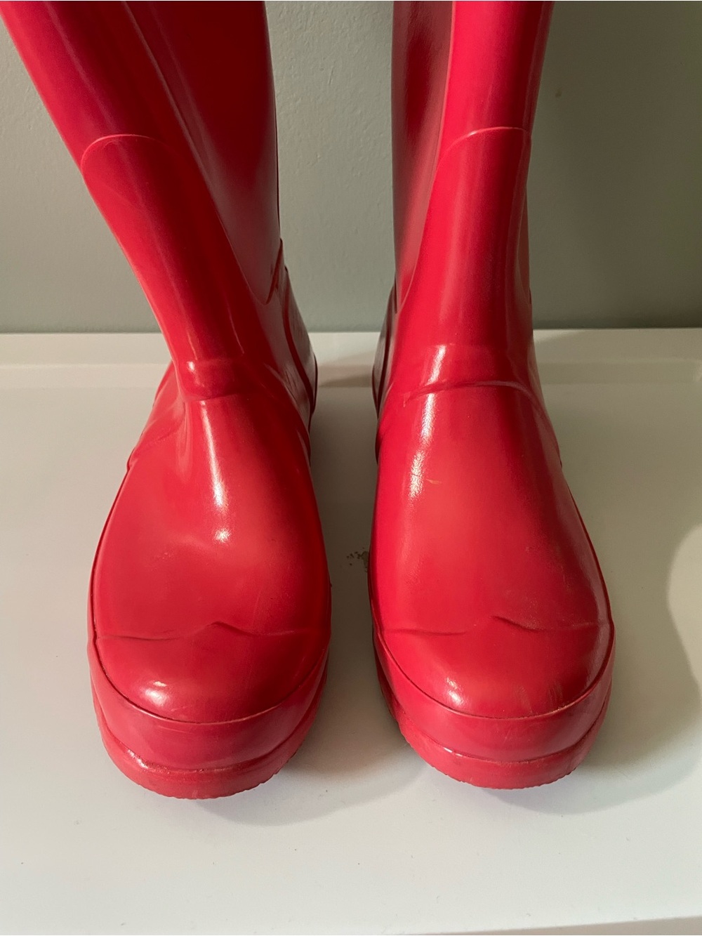 Hunter Original Gloss Women's Tall Rain Boots - Lipgloss Pink - Picture 3 of 16